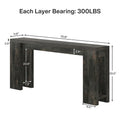 70.9 Inch Console Sofa Table for Living Room, Entryway, and Hallway