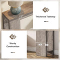 70.9 Inch Console Sofa Table for Living Room, Entryway, and Hallway