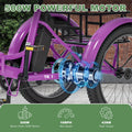 ABORON 3.0 Fat Tire Electric Trike for Senior Foldable E Bike, 500W Motorized Tricycle Adult 20" Folding 3 Wheel Electric Commute Bike Trike W/48V