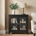 Portland 2 Door Glass Cabinet by Simple Living