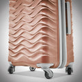 American Tourister Pirouette NXT Hardside Large Checked Luggage with Spinner Wheels Ultramarine
